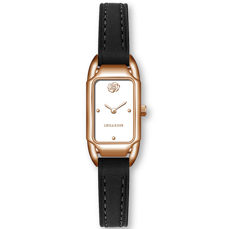 Women's Watches Boutique Fashion Small Square Core Women's Quartz Watch Hot Sale