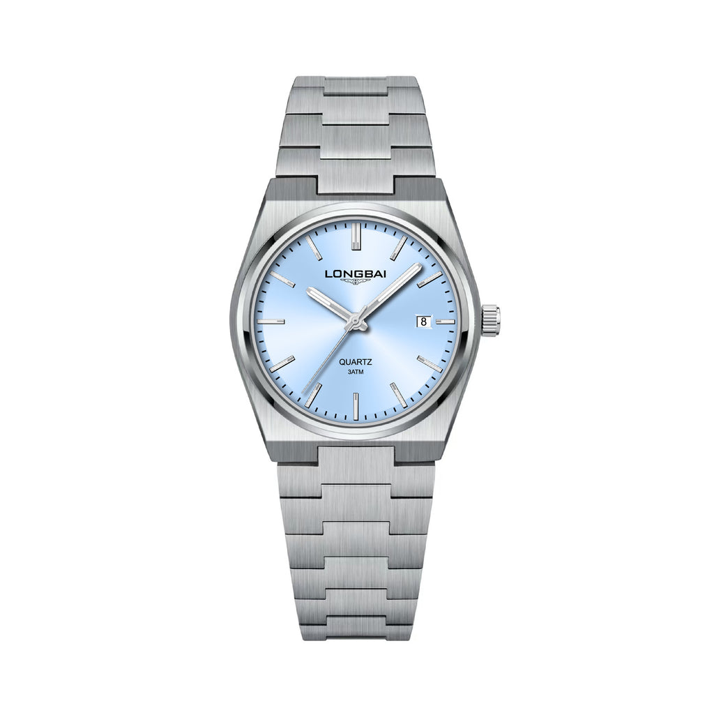 Men's Watch High-End Genuine Trendy Waterproof Luminous Calendar Large Dial Quartz Watch Non-Mechanical Watch Men's Watch Hot Sale