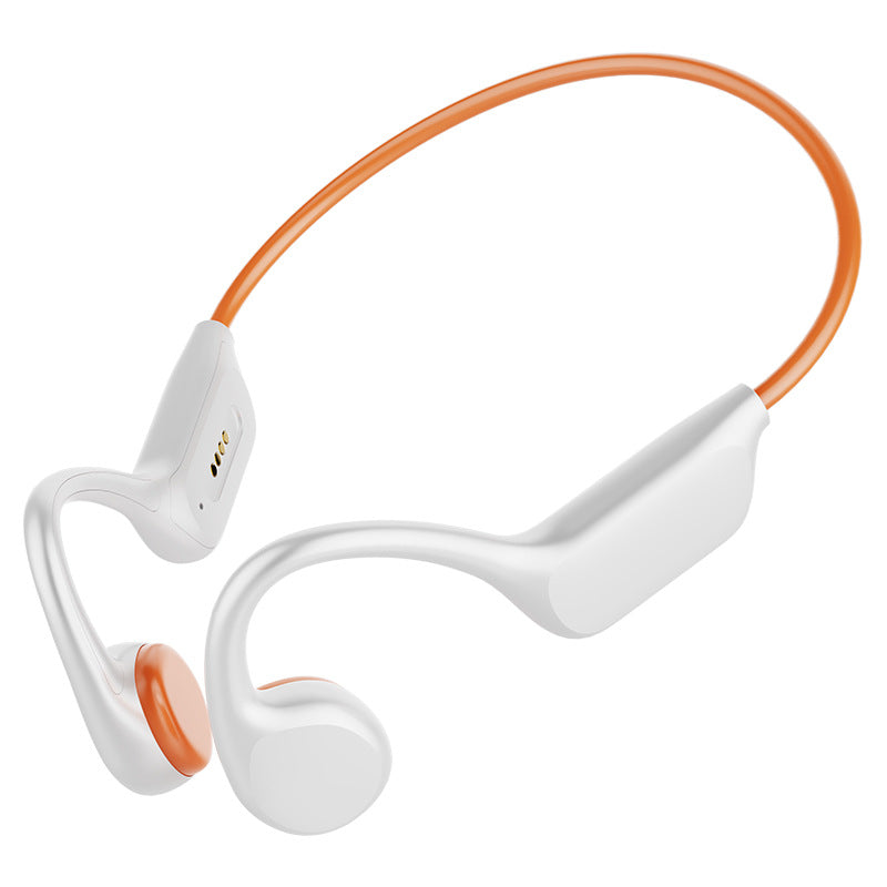 Bone Conduction Bluetooth Truly Waterproof IPX8Headphone Strap32g Long battery life earphones for listening to music without a phone, suitable for sports like running and swimming