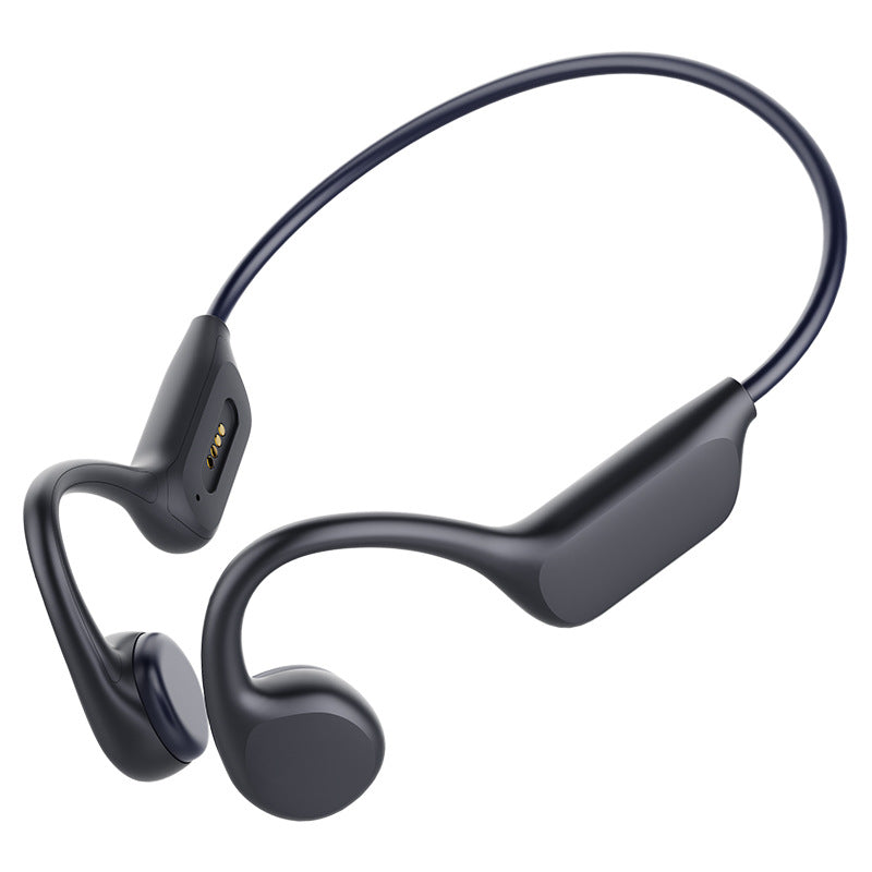Bone Conduction Bluetooth Truly Waterproof IPX8Headphone Strap32g Long battery life earphones for listening to music without a phone, suitable for sports like running and swimming
