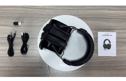 Head-mounted Wireless Headset Microphone E-sports Gaming Bluetooth Headset Computer Mobile Phone Universal2.4G Headset