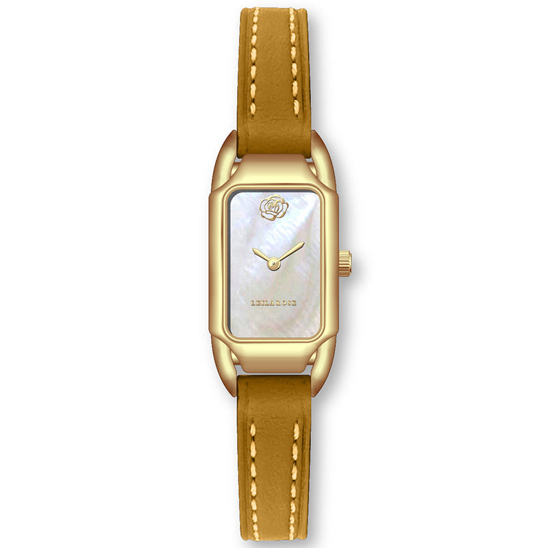 Women's Watches Boutique Fashion Small Square Core Women's Quartz Watch Hot Sale