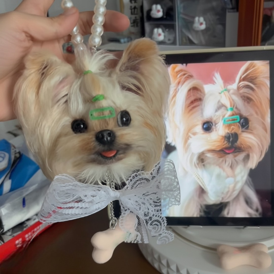 Custom Wool Felt  Pet Pendant
