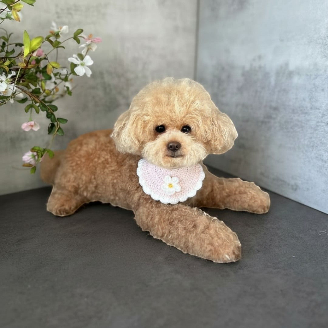 Custom Handmade Wool Felt Realistic Full-body Pet Figurine