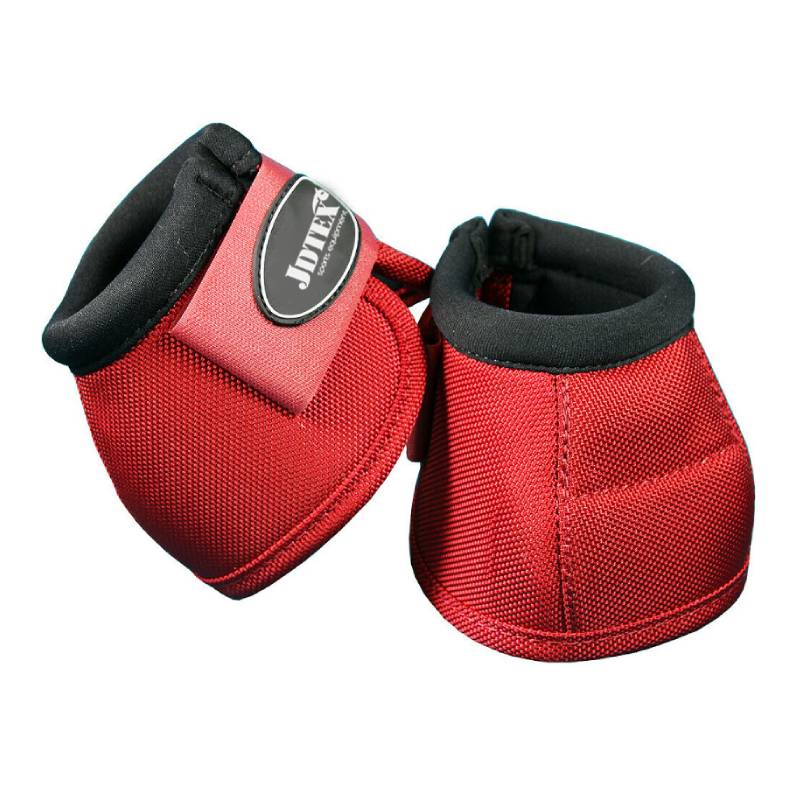 Anti-Rotation Oxford Cloth Horse Bell Boots, Non-Slip Wear Resistant Horse Hoof Protector for Jump Training