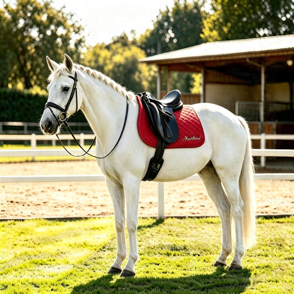 Classic Pure Cotton Sweat-absorbing Shock-absorbing Show Jumping Saddle Pad