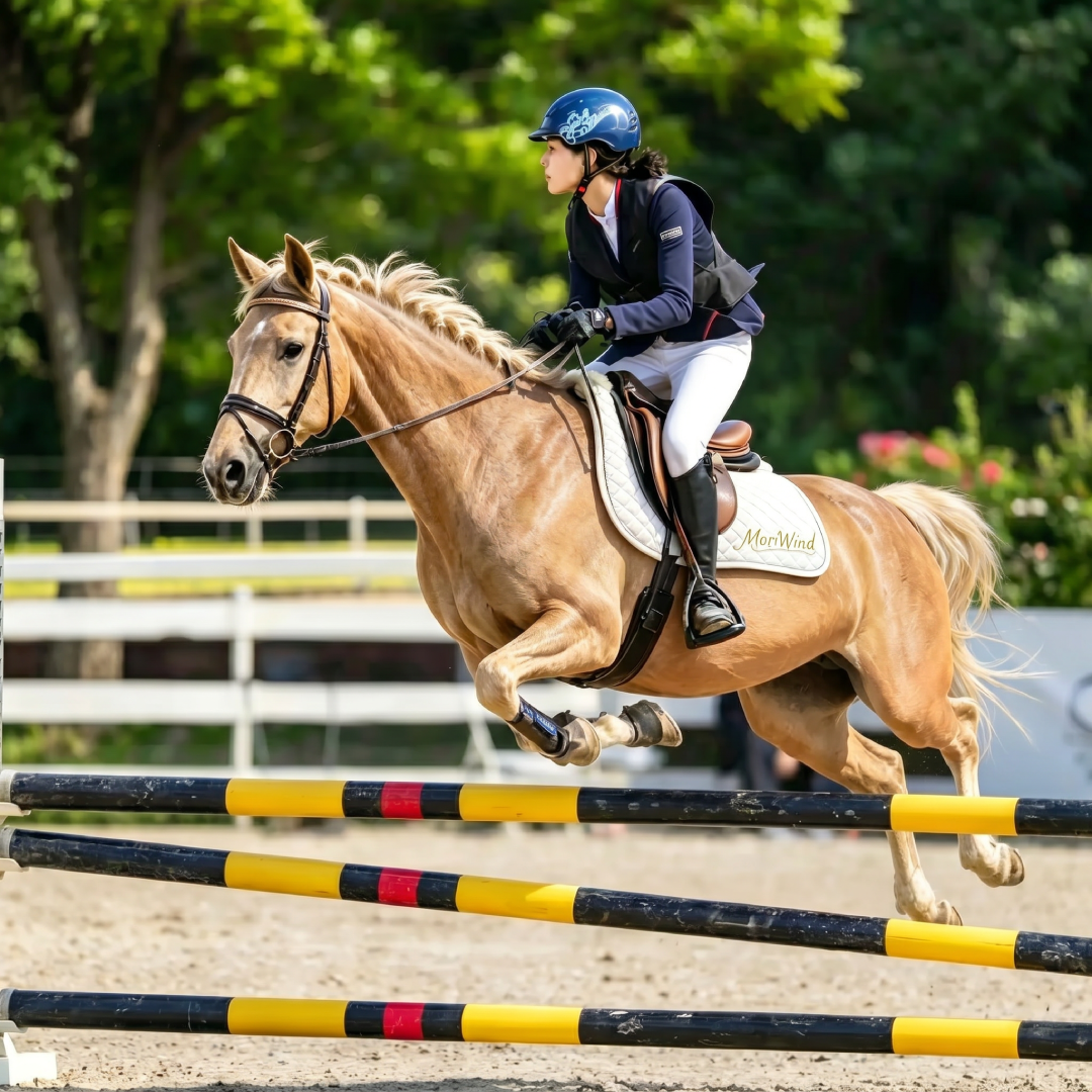 Classic Pure Cotton Sweat-absorbing Shock-absorbing Show Jumping Saddle Pad