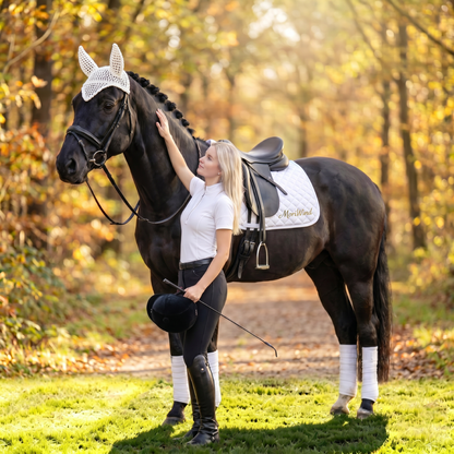 Classic Pure Cotton Sweat-absorbing Shock-absorbing Show Jumping Saddle Pad