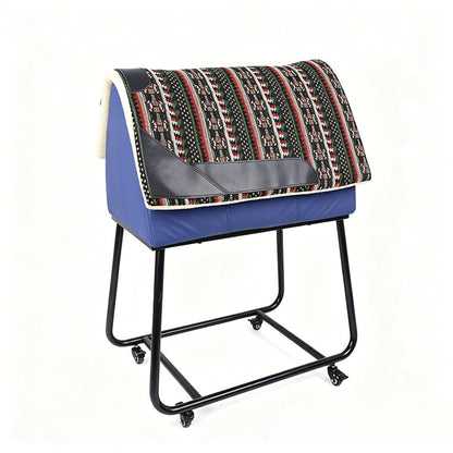Western Saddle Sweat Pad, Thick Shock‑Absorbing Non‑Slip Anti‑Chafe Horse Back Saddle Liner